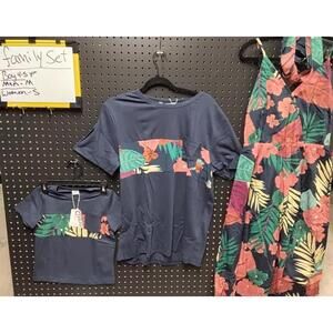 Fun Family Set: Matching Floral Dress & Tees - Grab Yours!